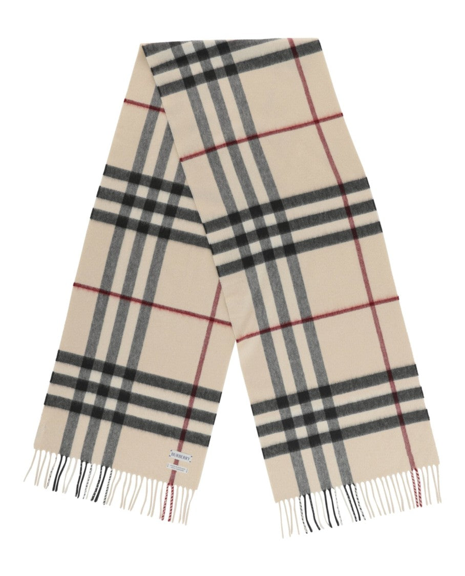 Burberry Giant Check Cashmere Scarf
