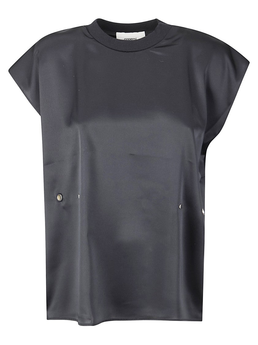 Coperni Adjustable Minimalist Tee With Customizable Fit