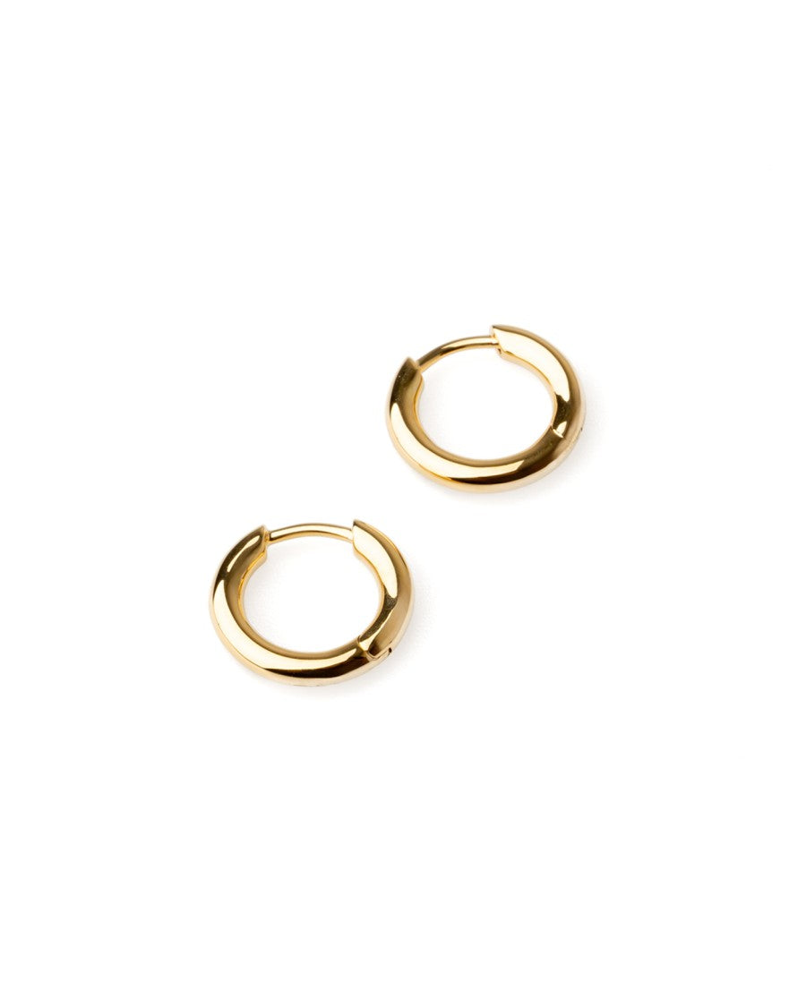 Tom Wood Classic Hoops Small Gold
