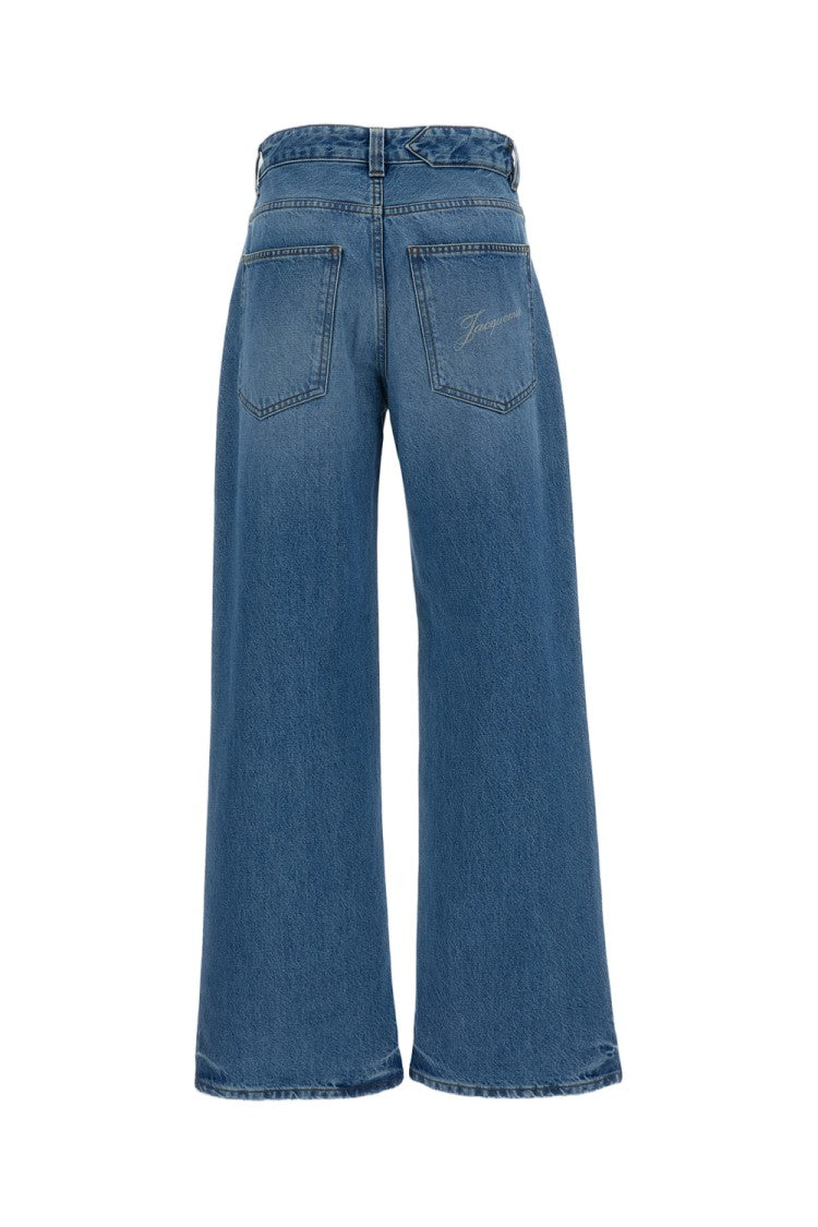 Jacquemus Straight-Leg Denim Jeans With Five-Pocket Styling