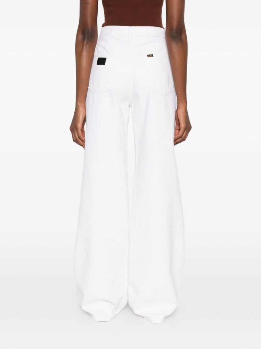 Iois High-Waisted Wide-Leg Jeans With Classic Five-Pocket Styling