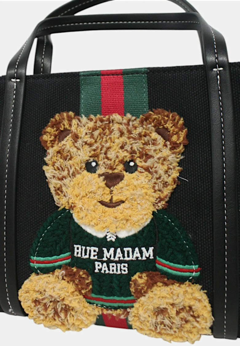 Rue Madame Mini Black Shopping Bag