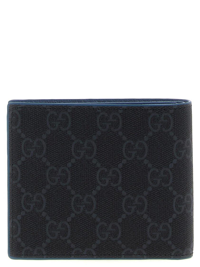 Gucci Bifold Wallet In Gg Supreme Fabric