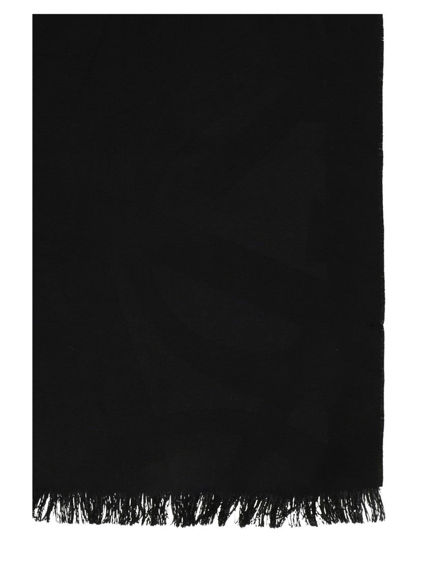 Saint Laurent 'Monogram' Scarf