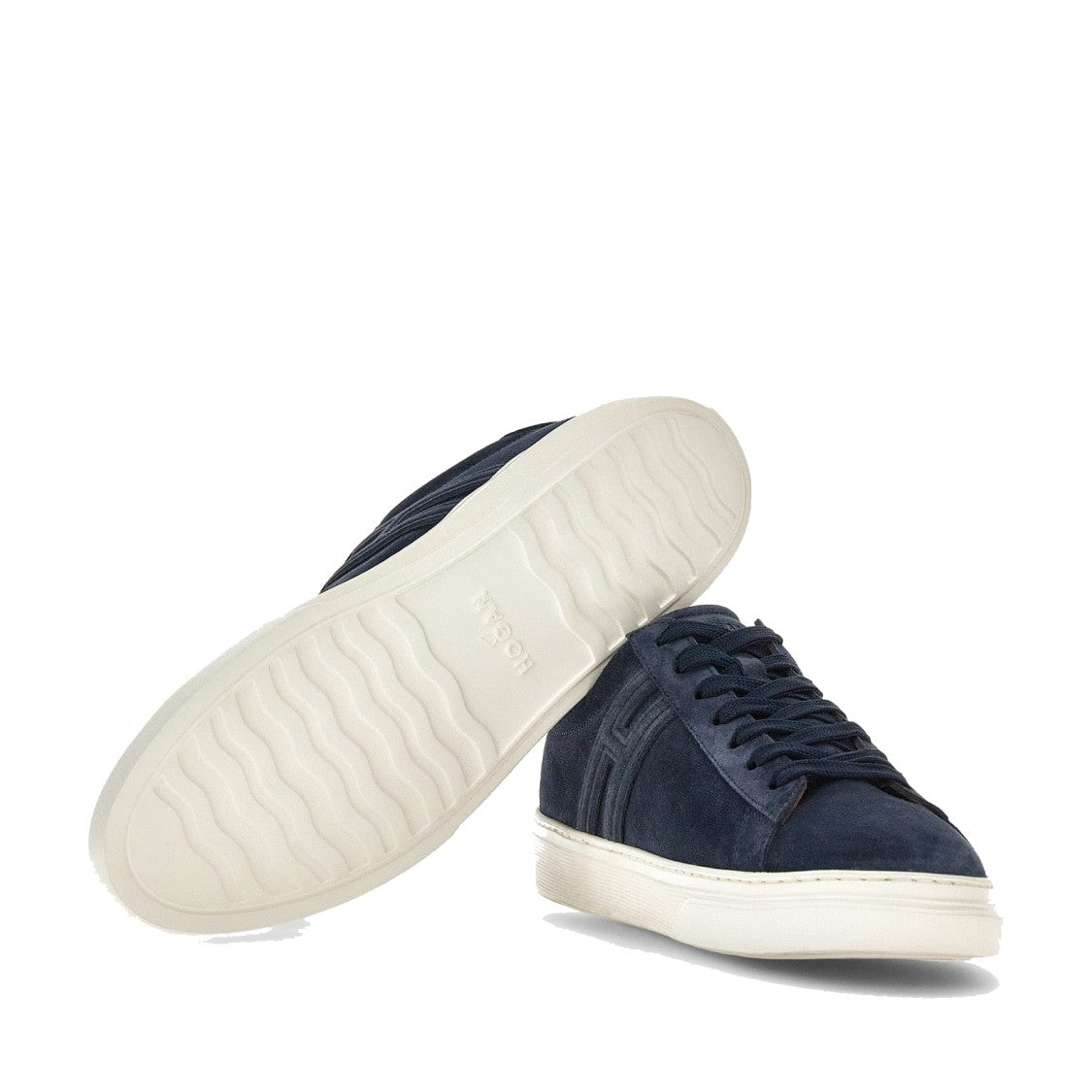 Hogan Suede Leather Sneakers With Removable Insole