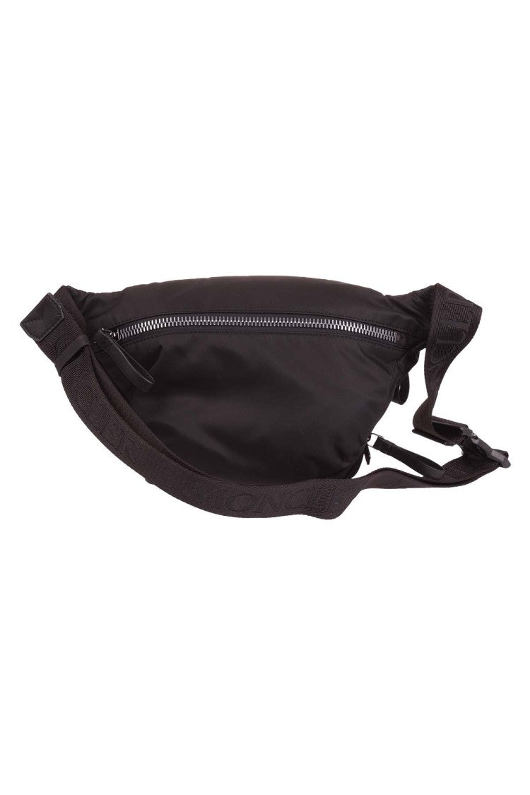 Moncler Durance Black Nylon Waist Bag