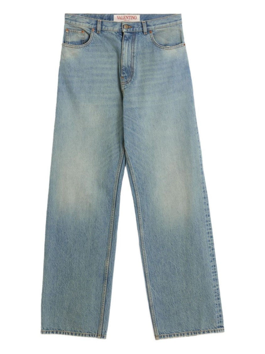 Valentino Light Blue Denim Jeans