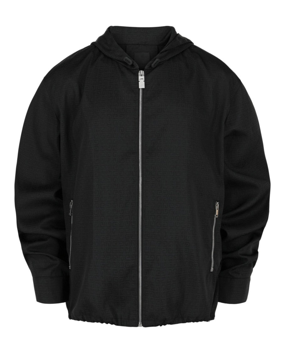 Givenchy Signature Monogram Zip-Up Windbreaker