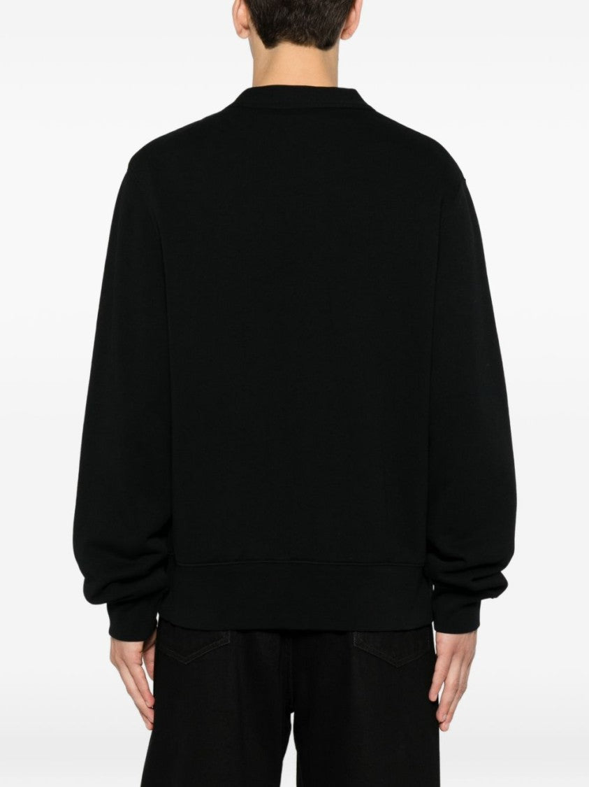 Givenchy Black V-Neck Button-Down Cardigan