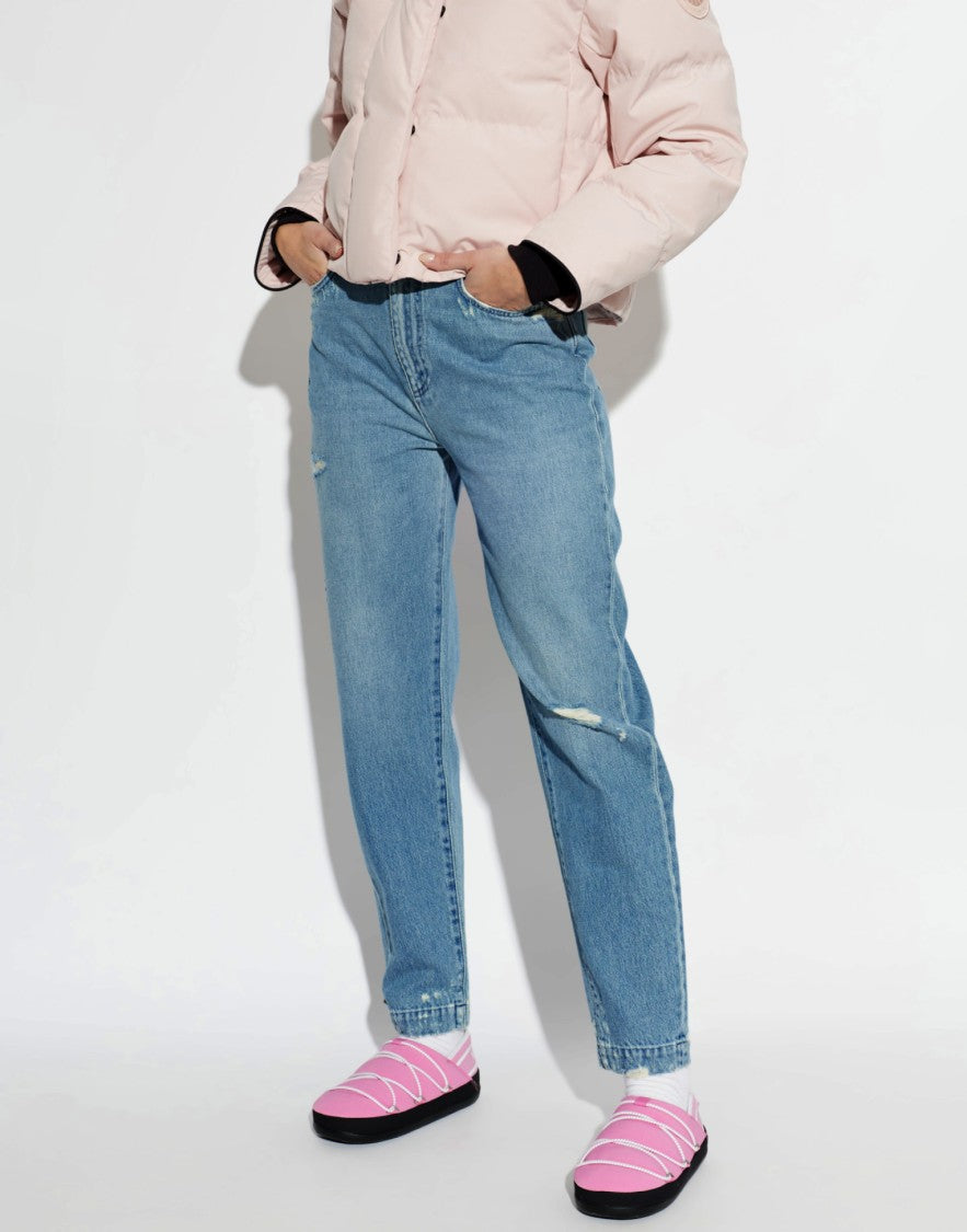 Moon Boot Icon Logo Slippers