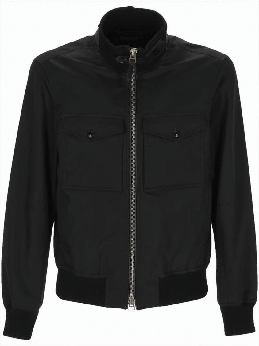 Tom Ford Bomber Jacket With Front Zipper