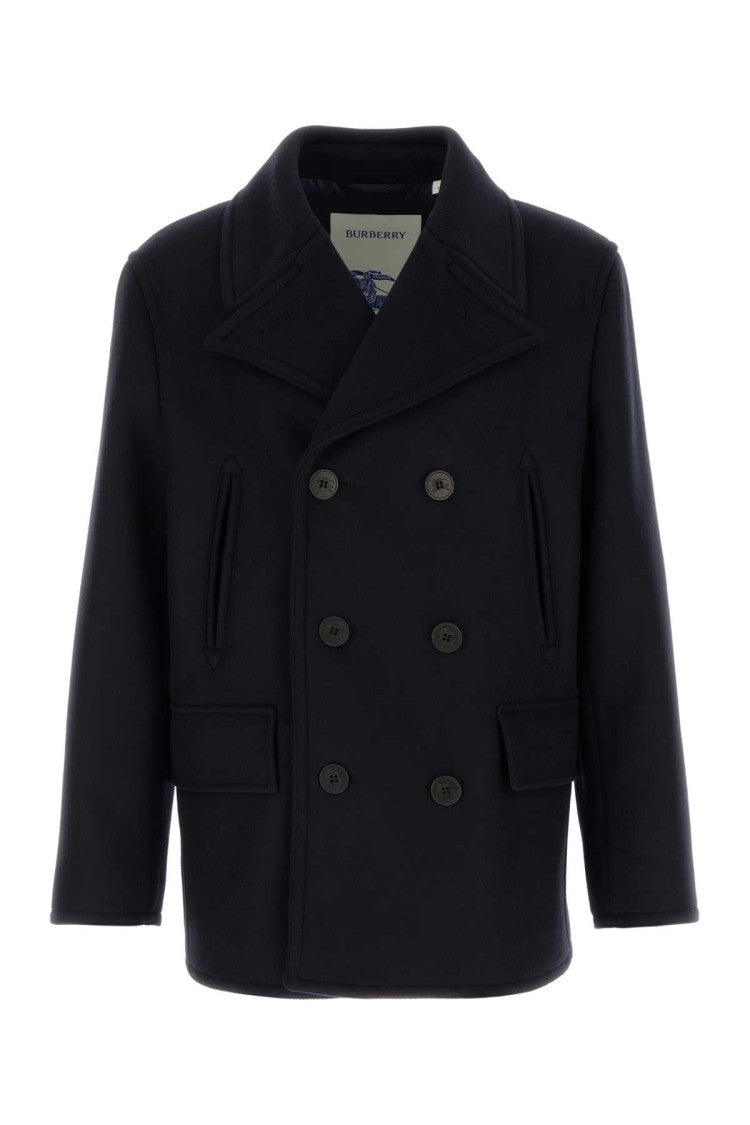 Burberry Midnight Blue Wool Coat