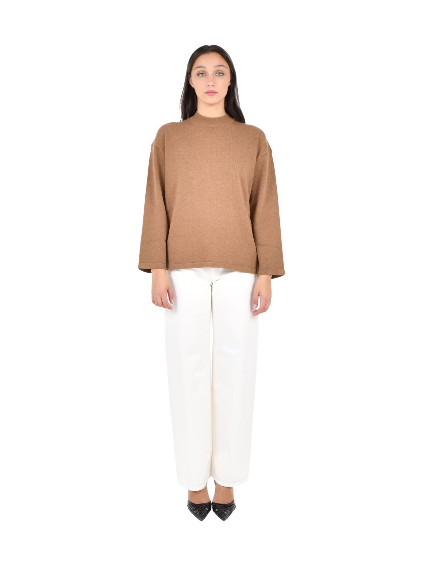 Max Mara High-Waisted Straight-Leg Jeans In Buttery Cotton Denim