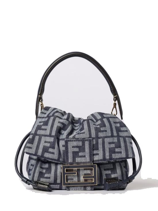 Fendi Canvas Monogram Crossbody Bag