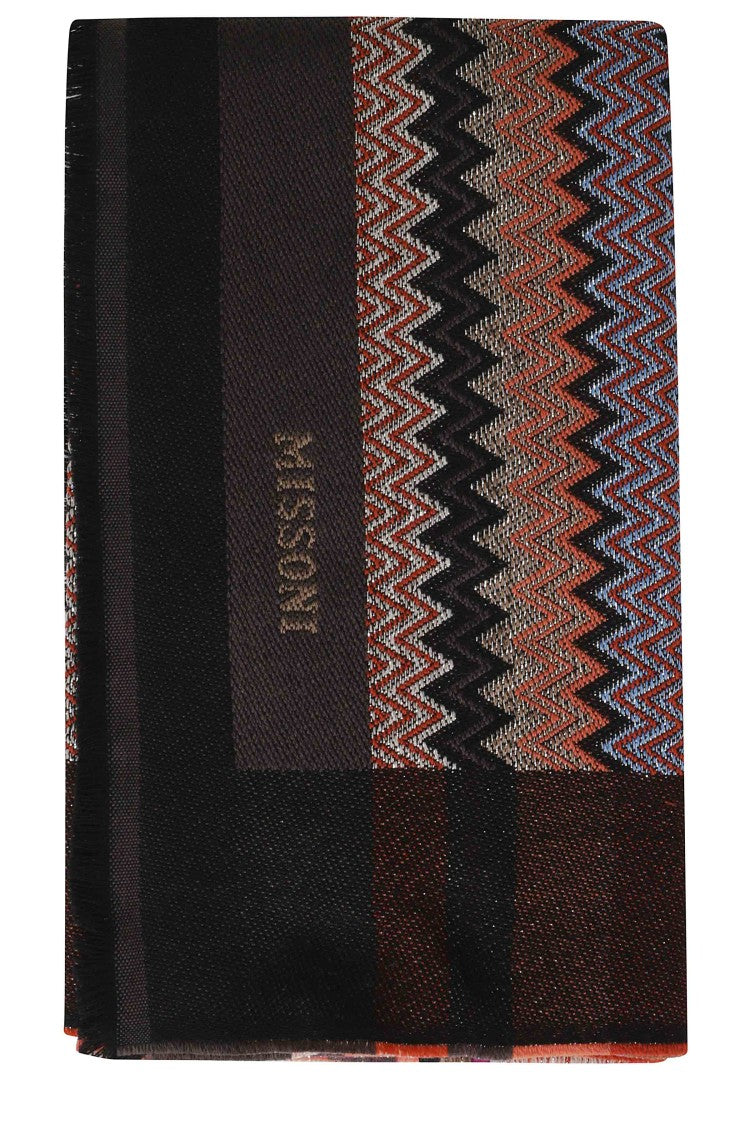 Missoni Viscose Chevron Sequin Stole