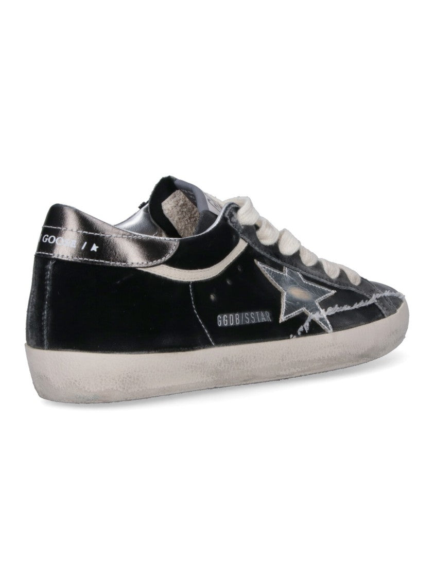Golden Goose Black Super Star Ltd Suede Sneakers