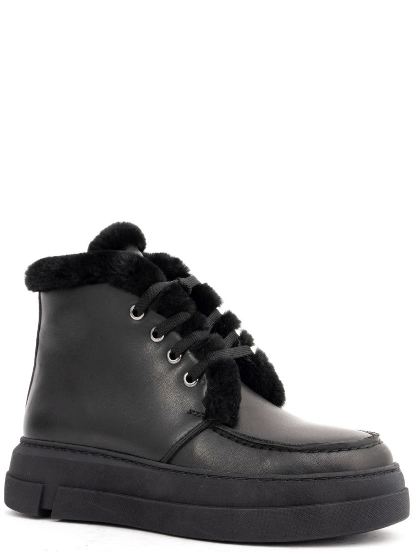 La Conte Ankle Boots With Leather Exterior