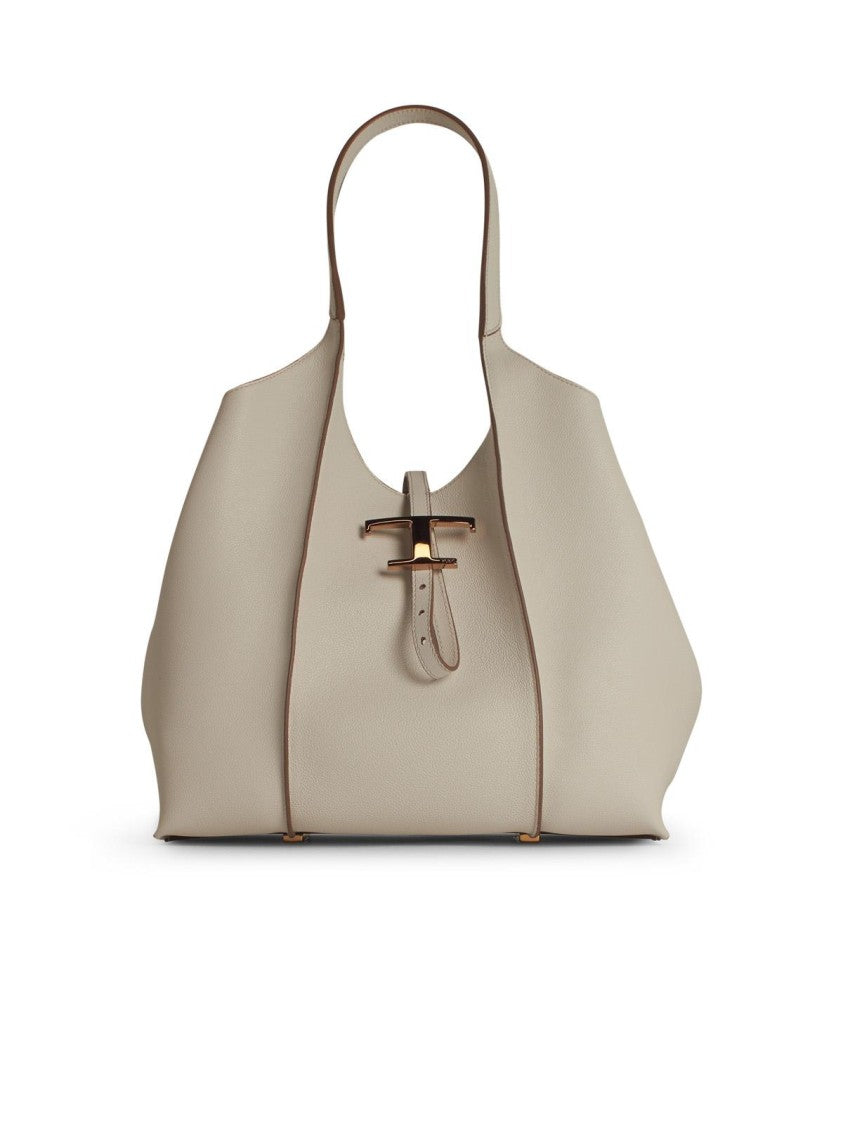 Tod's 'Timeless' White Leather Bag