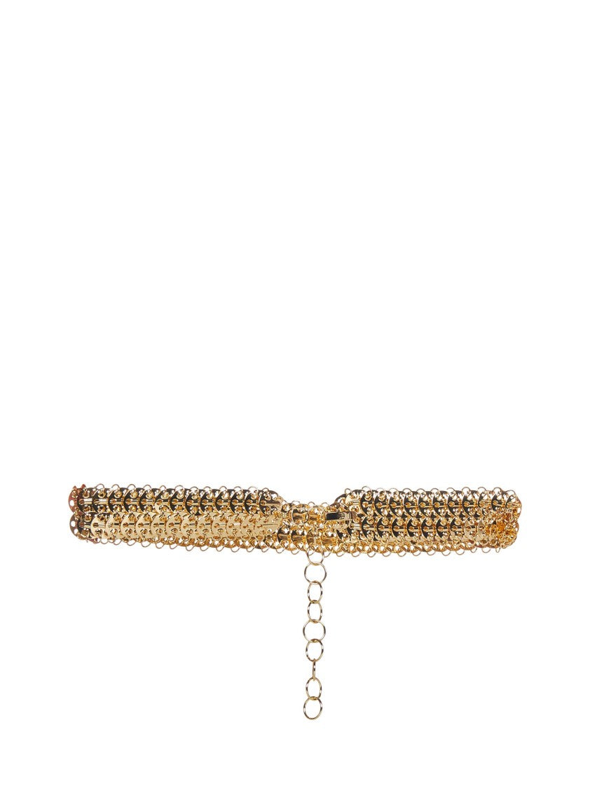 Rabanne Interlinked Brass Chain Belt
