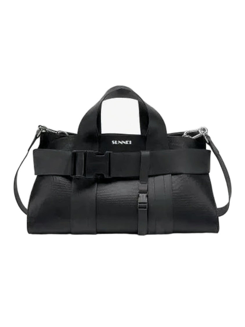 Sunnei Elongated Shoulder Bag With Adjustable Strap