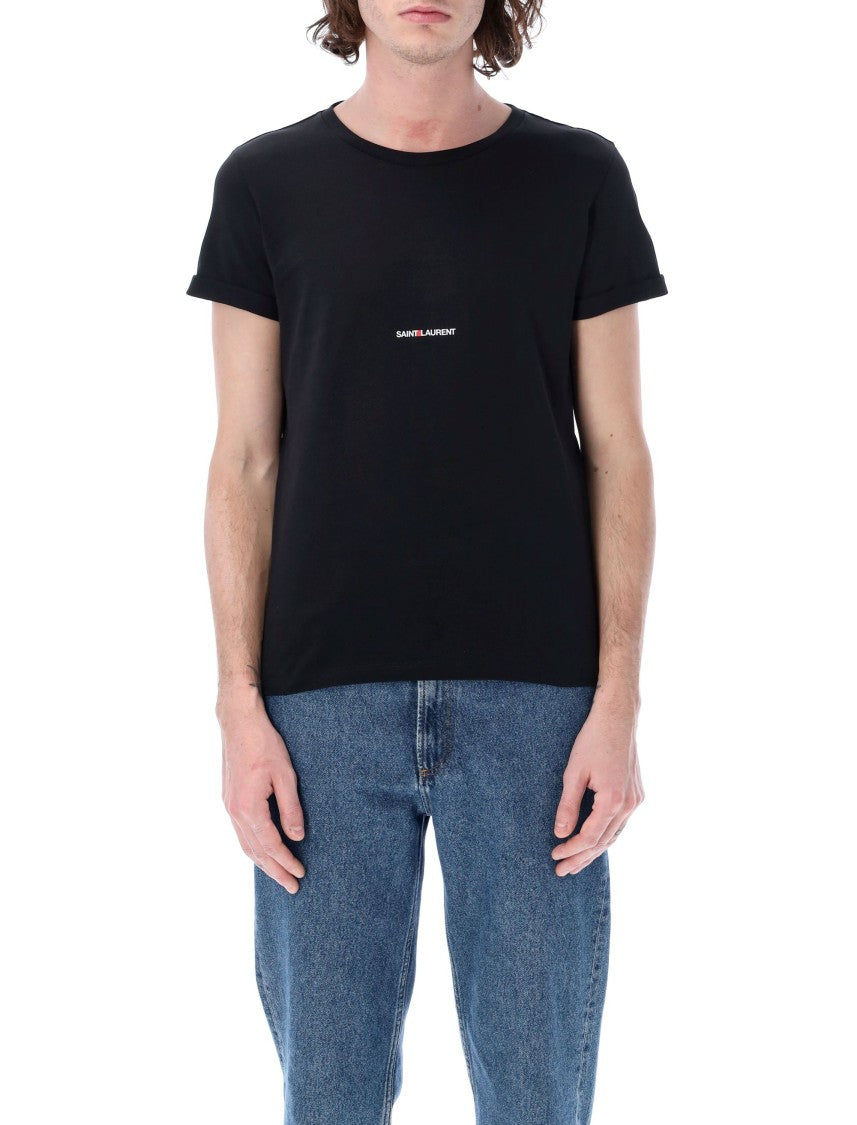 Saint Laurent Logo Print T-Shirt