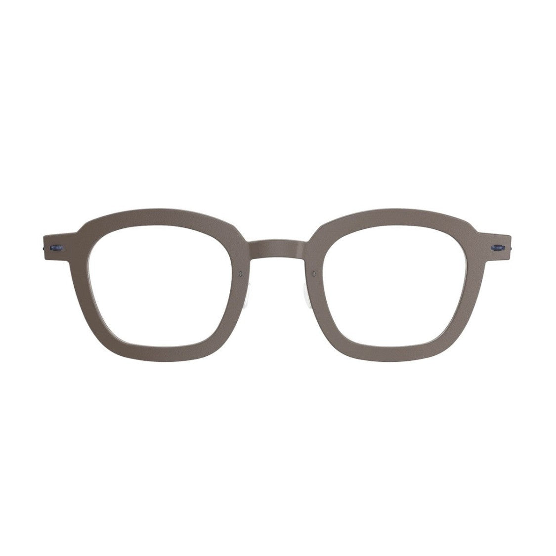 Lindberg Brown N.O.W. 6587 Titanium-Blend Square Sunglasses