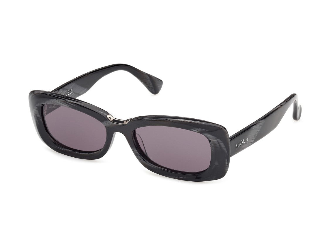 Max Mara Marbled Mm0197 Oversized Square Sunglasses