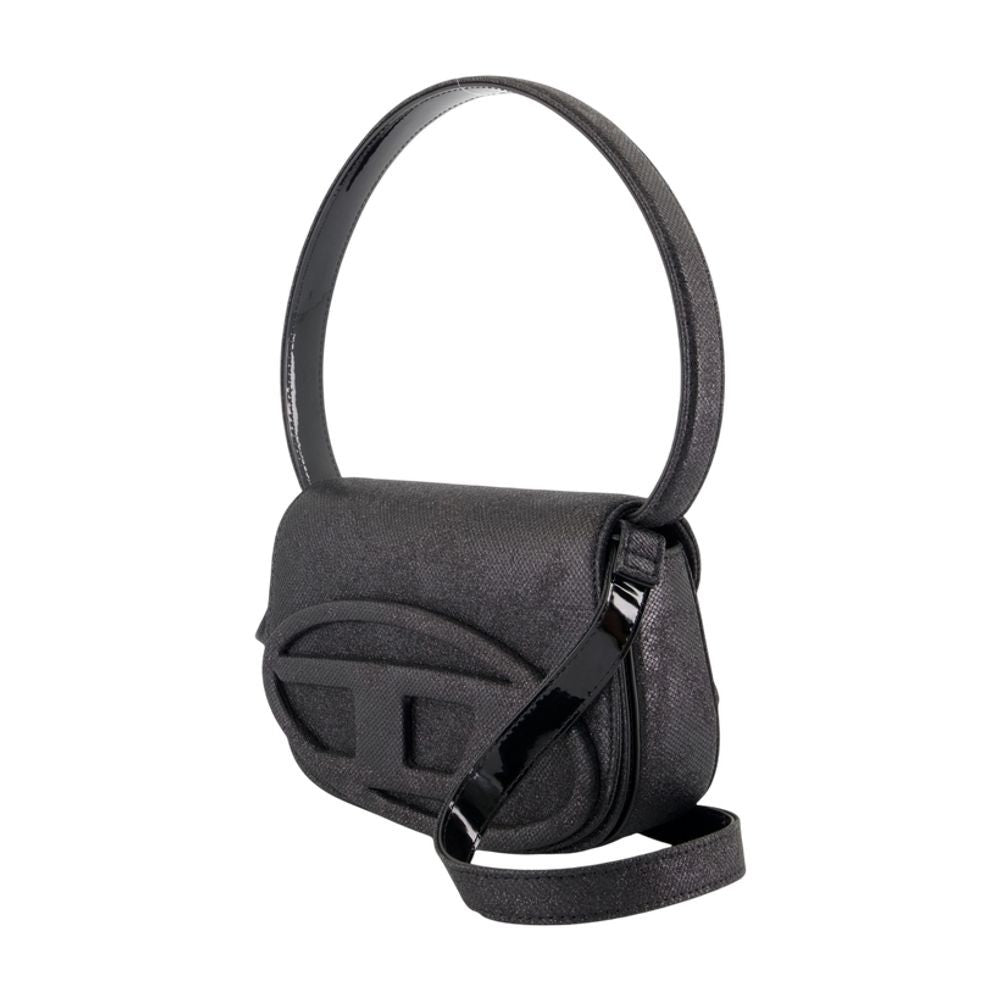 Diesel 1Dr Shoulder Bag - Synthetic - Black