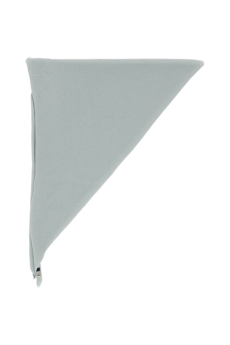 Extreme Cashmere Light Blue Bandana Cashmere-Blend Scarf