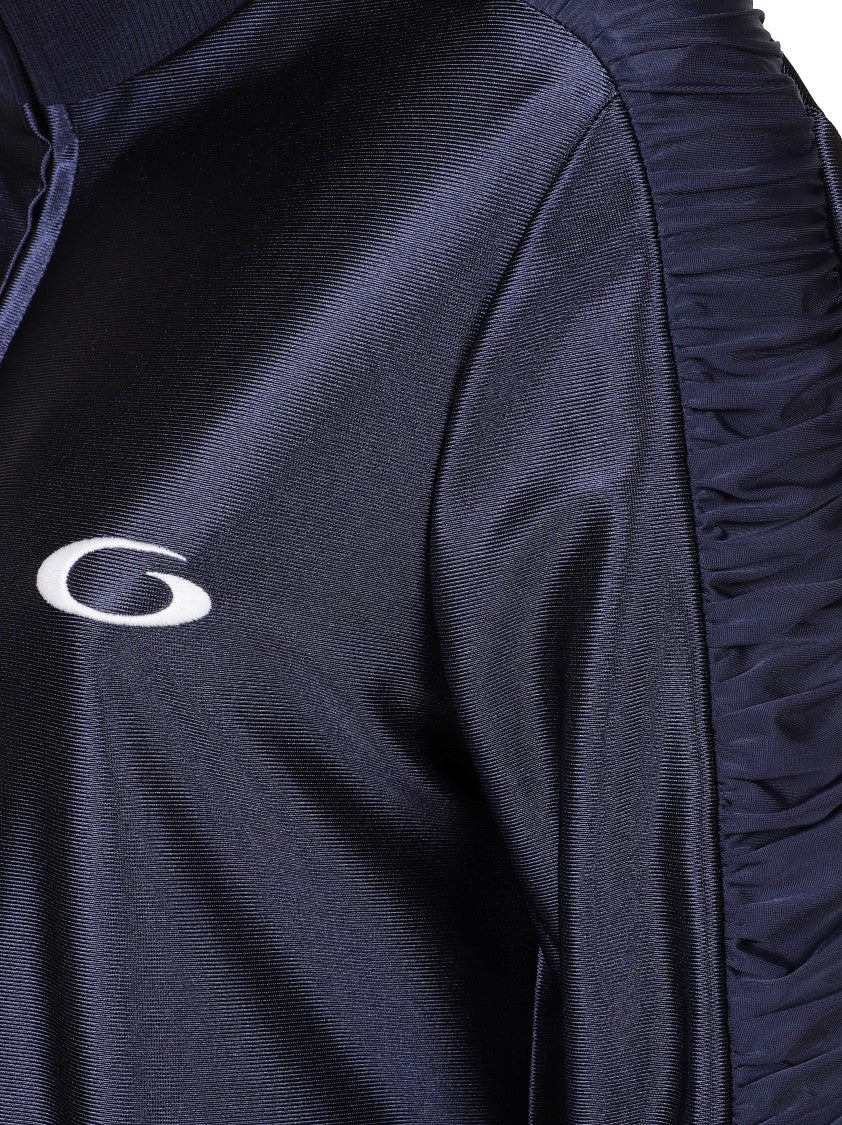 Balenciaga Fitted Blue Jacket