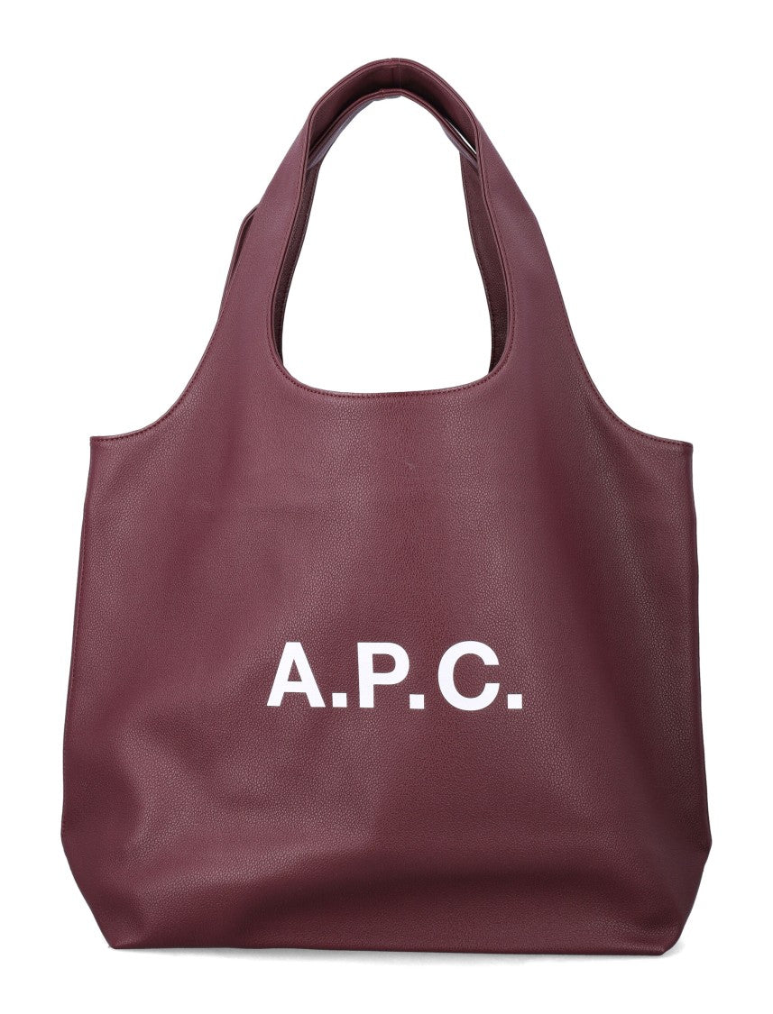 A.P.C. Ninon Tote Bag Grained Recycled Leather-Like