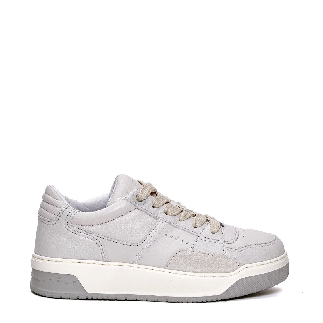 Hogan Chamallow Bianco Sneakers With Memory Foam Insole