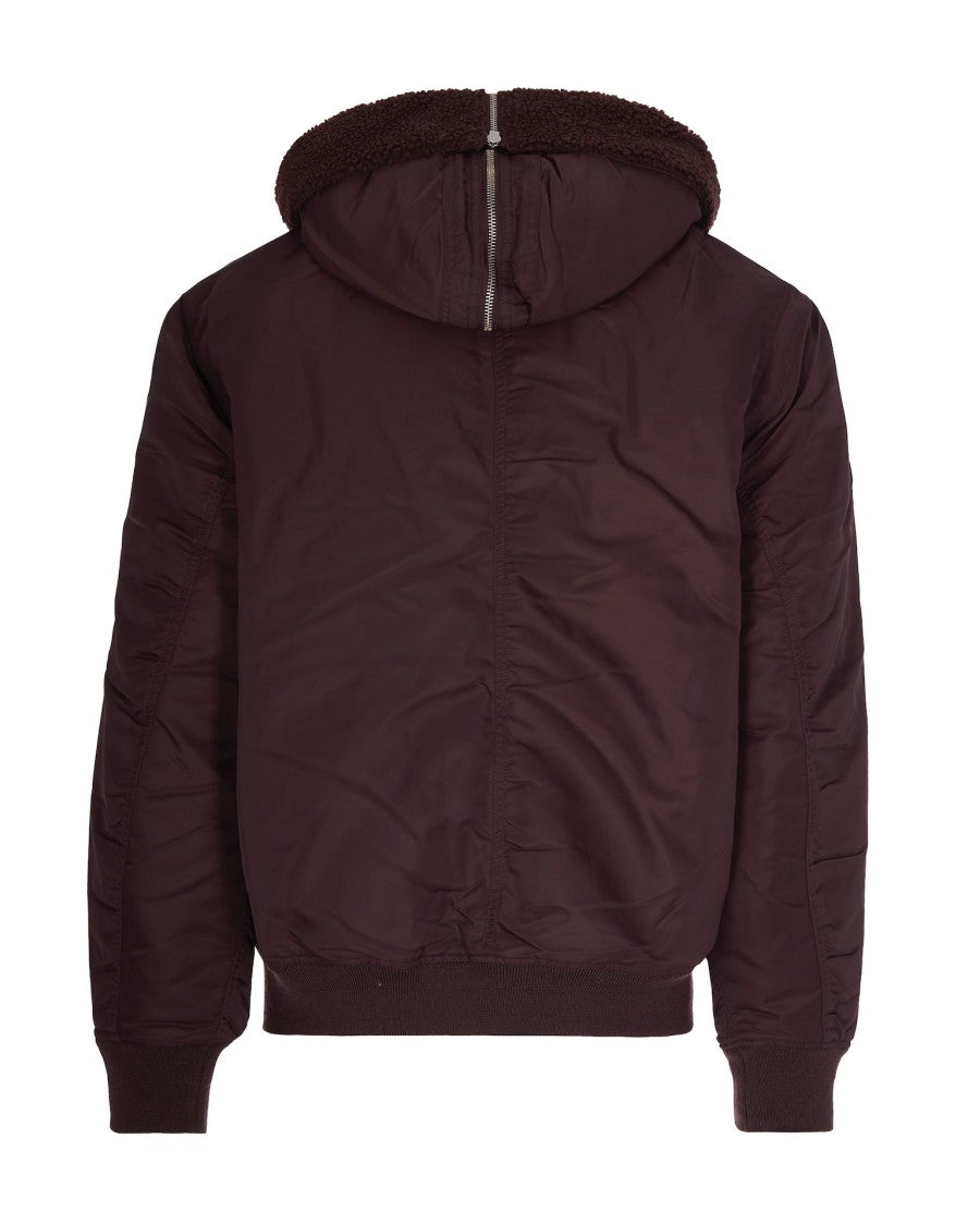 Carhartt Wip Medium-Weight Nylon Bomber Jacket With Detachable Fleece Flap