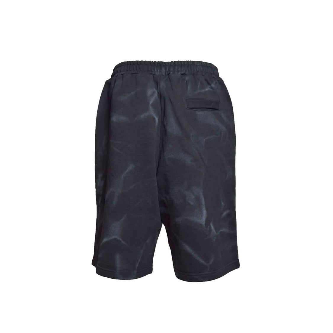 44 Label Group Smoke Bermuda Shorts In Black Cotton