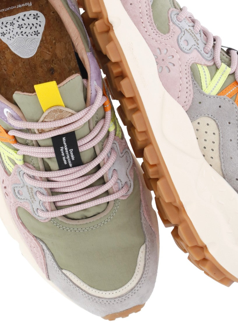 Flower Mountain Multicolor Yamano 3 Technical Fabric Sneakers