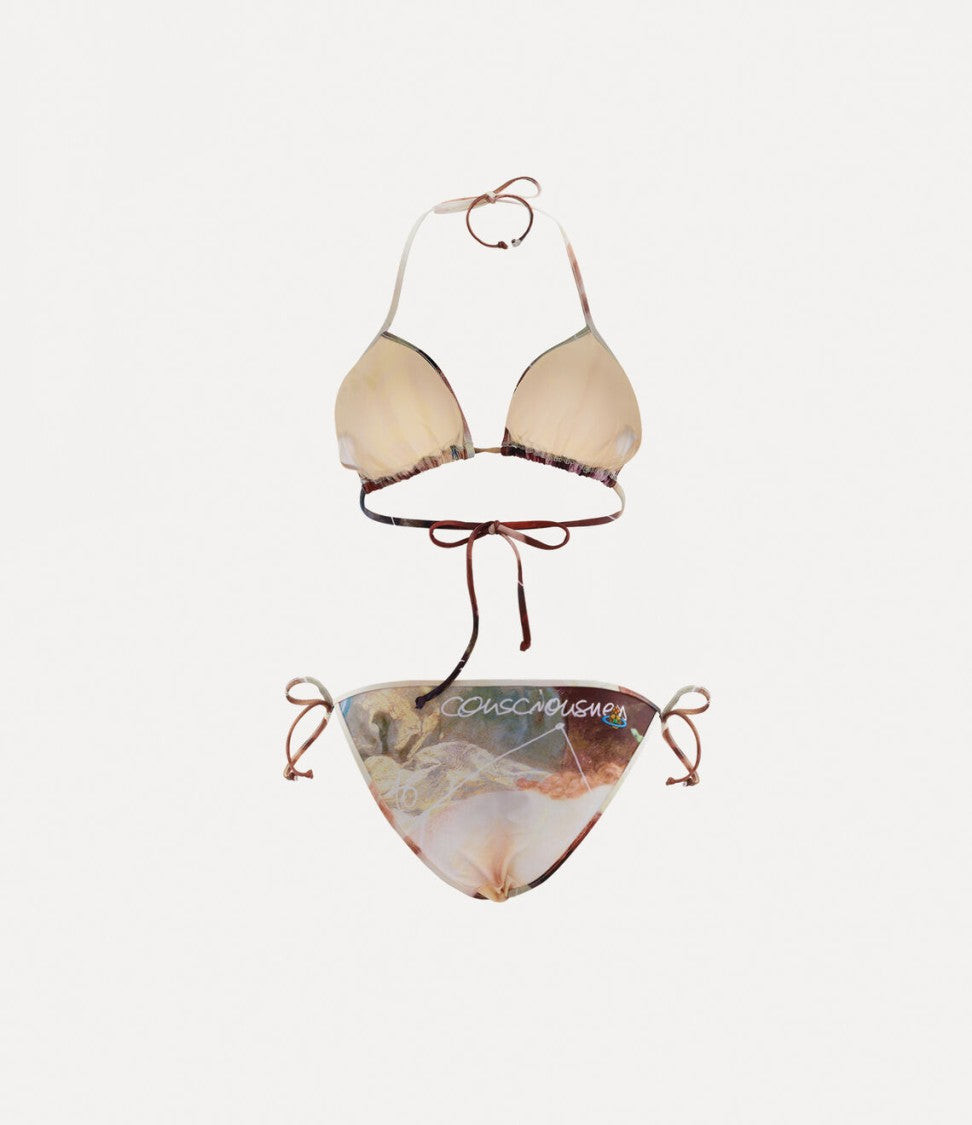 Vivienne Westwood Triangle Bikini With François Boucher Artwork