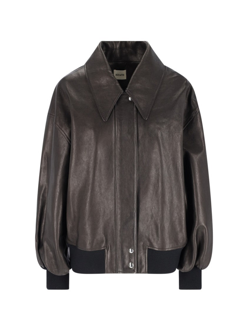 Khaite "Shelman" Jacket – Brown