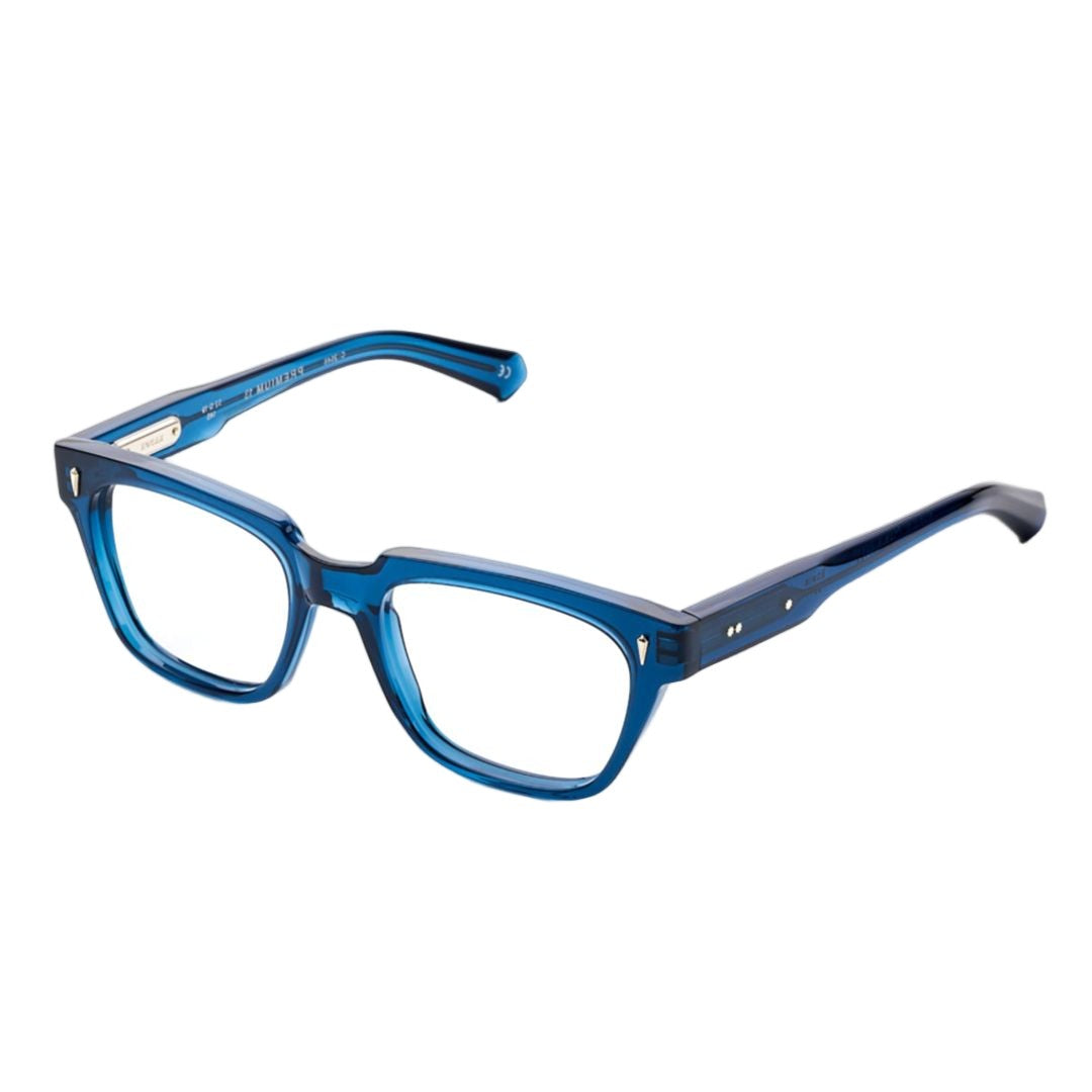 Kador Premium 13 Translucent Deep Blue Rectangular Eyeglasses