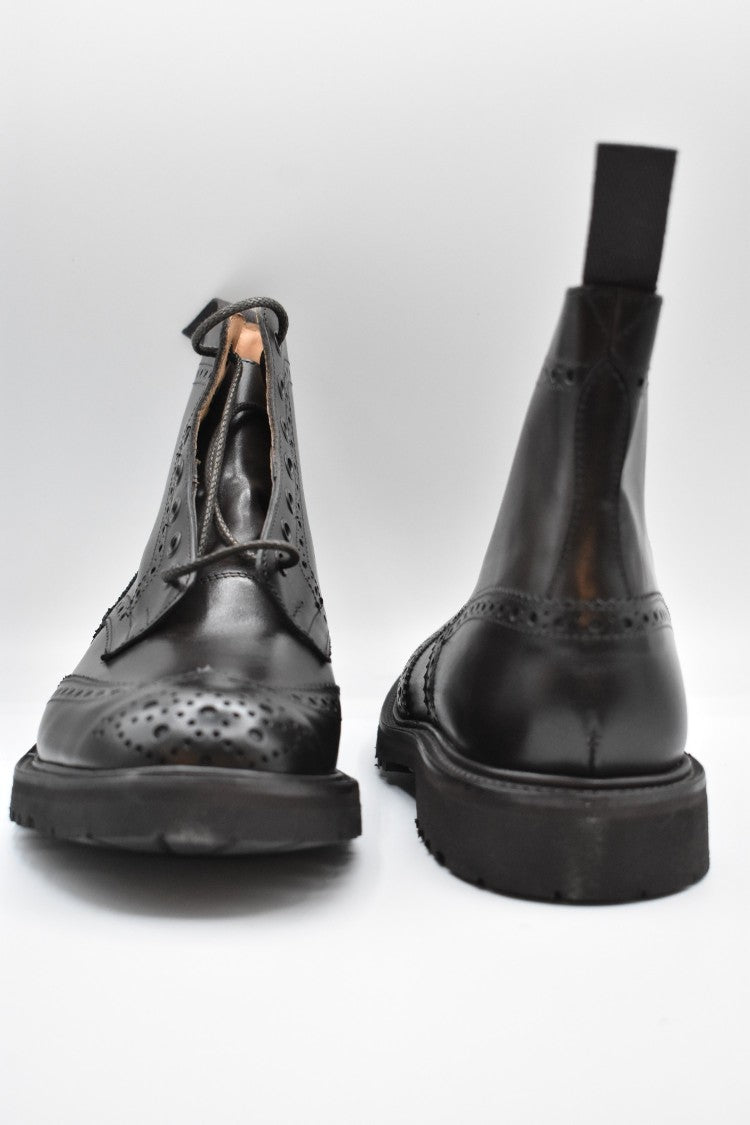 Tricker's Brown Lace-Up Shoes