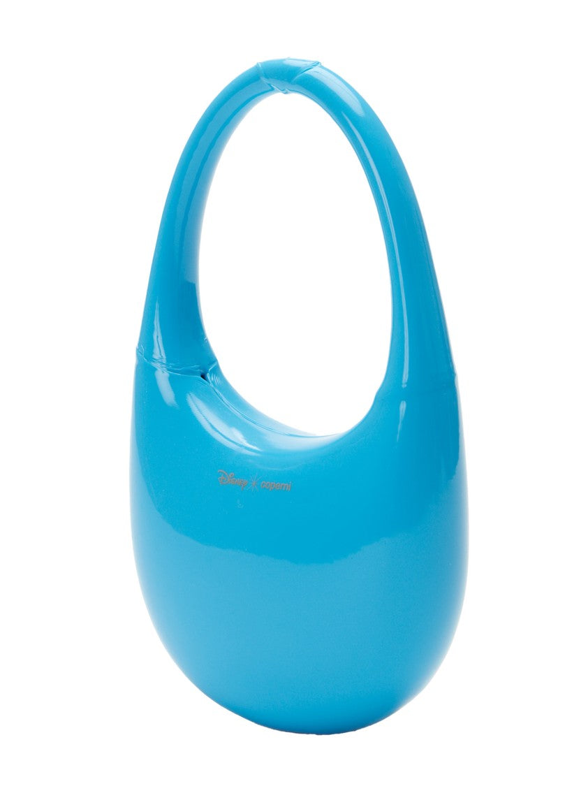 Coperni Cobalt Blue 3D Printed Silicone Swipe Handbag