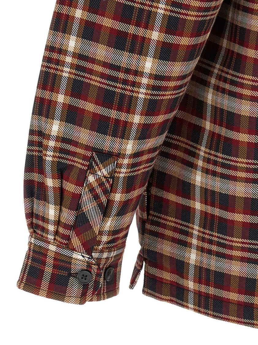 Carhartt Wip Medium-Weight Check Overshirt With Button Closure