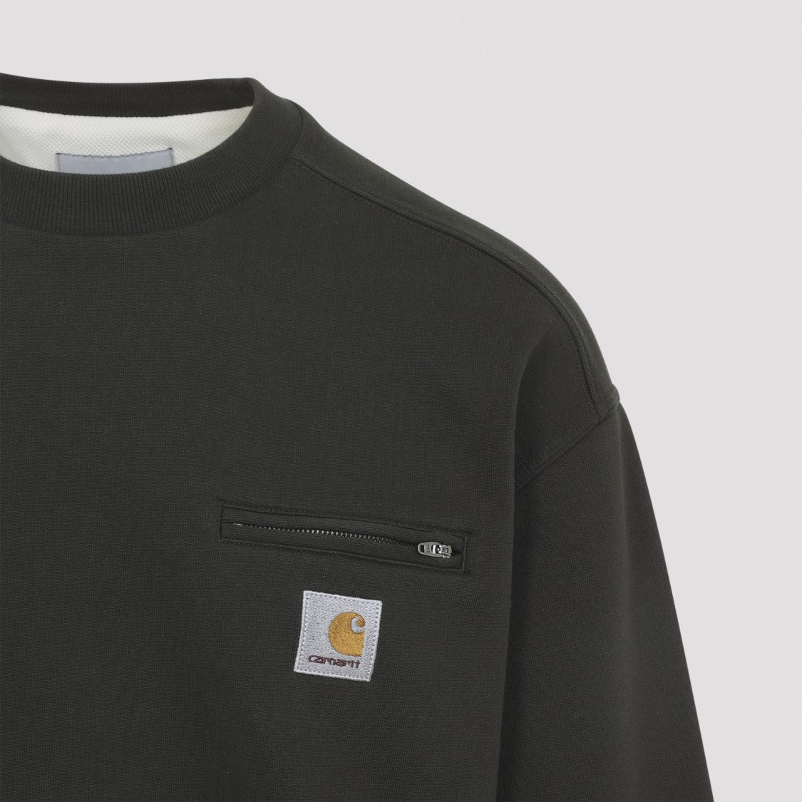 Carhartt Wip Balloon Fit Detroit Sweatshirt With Zip Pocket