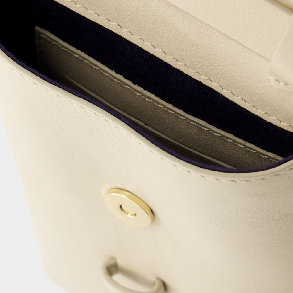 Ines De La Fressange Leonore Crossbody - Leather - Light Sand