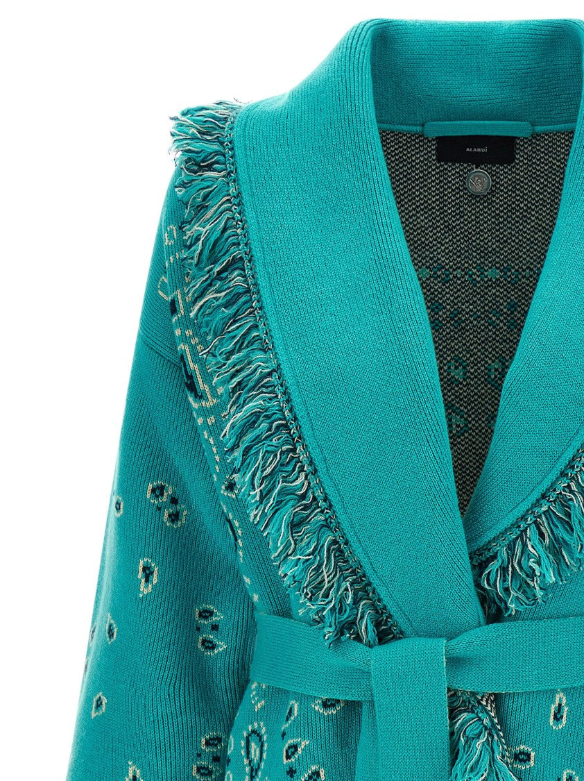Alanui Bandana Cardigan