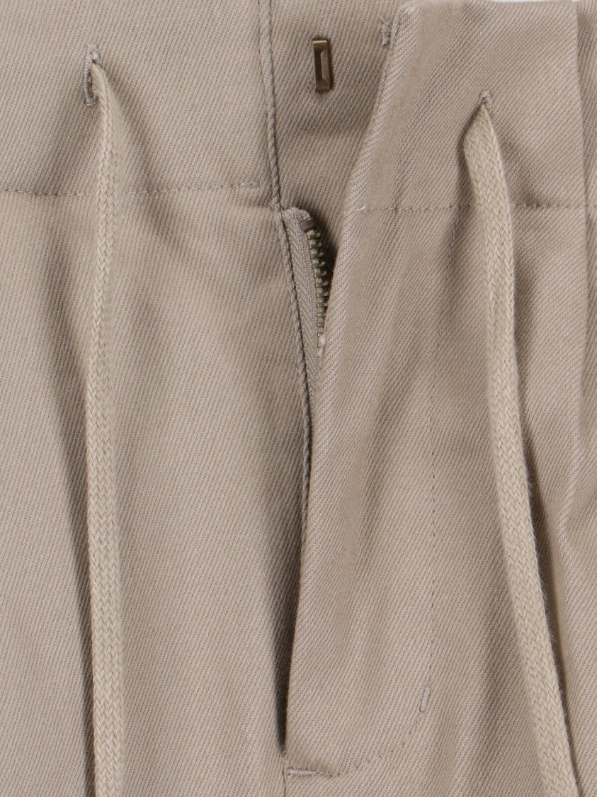 Entire Studios "Cinch" Track Pants Beige