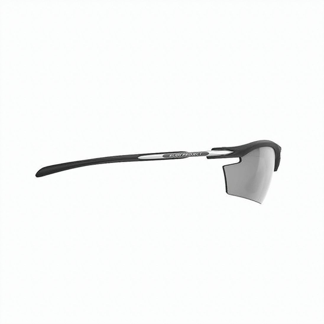 Rudy Project Semi-Rimless Black Grilamid And Acetate Sunglasses