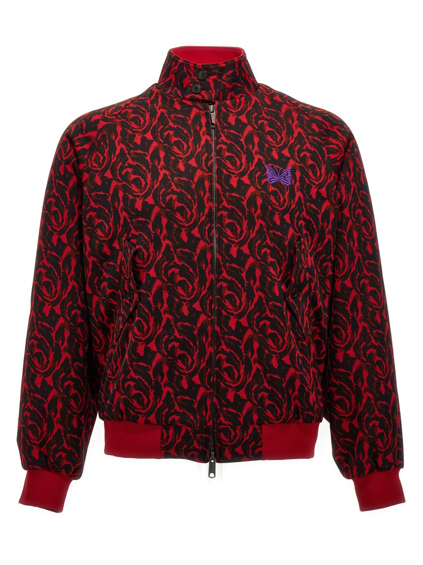 Baracuta Jacquard Needles' Bomber Jacket