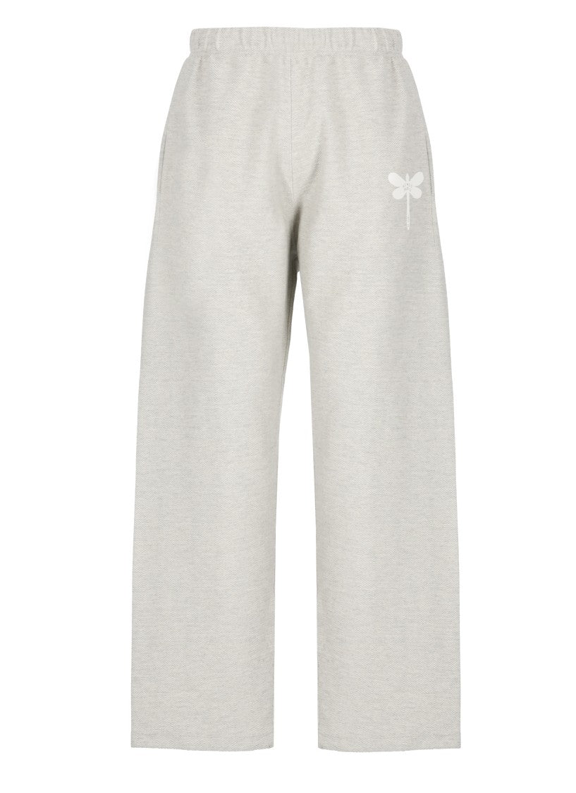 Kenzo Grey Cotton Pants