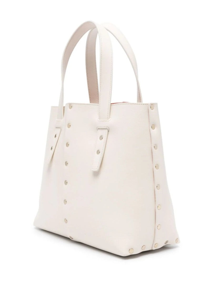 Fabiana Filippi Structured Shoulder Bag With Decorative Studs