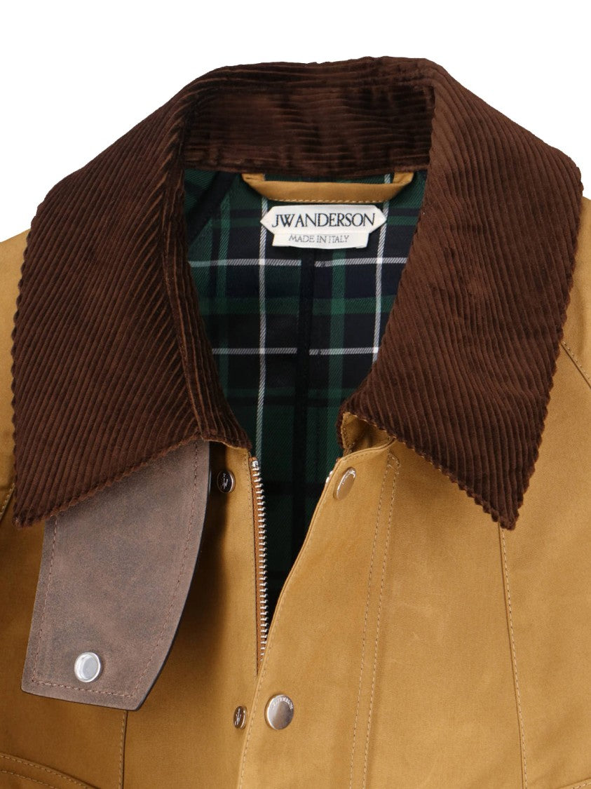 J. W. Anderson Brown Barn Cotton Utility Jacket
